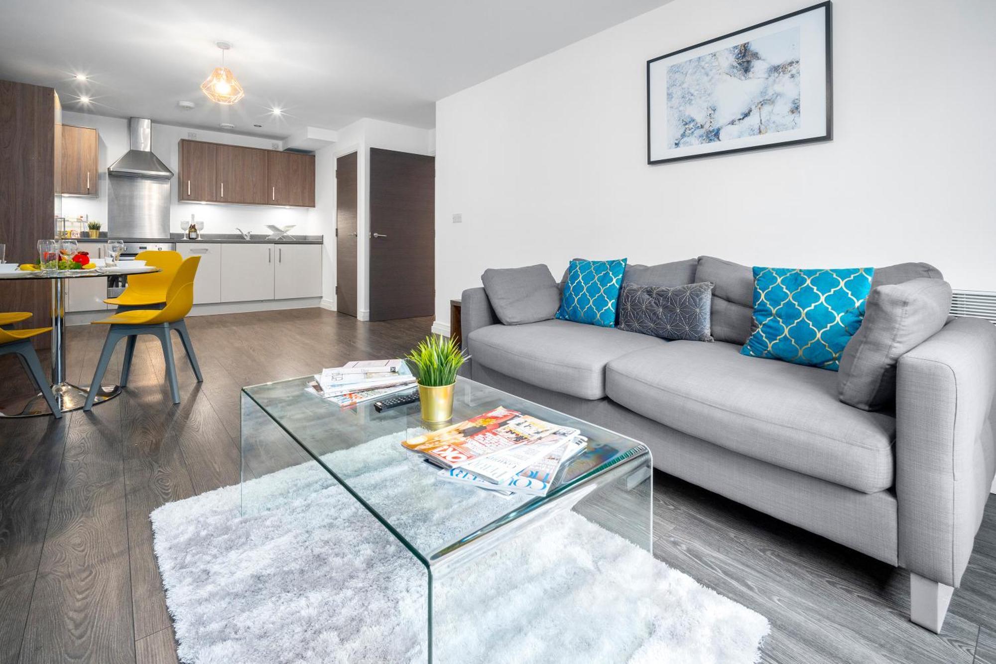 New Luxe Apartment - Secure Parking - Birmingham City Centre - Netflix - Wifi - Top Rated - 54M Экстерьер фото