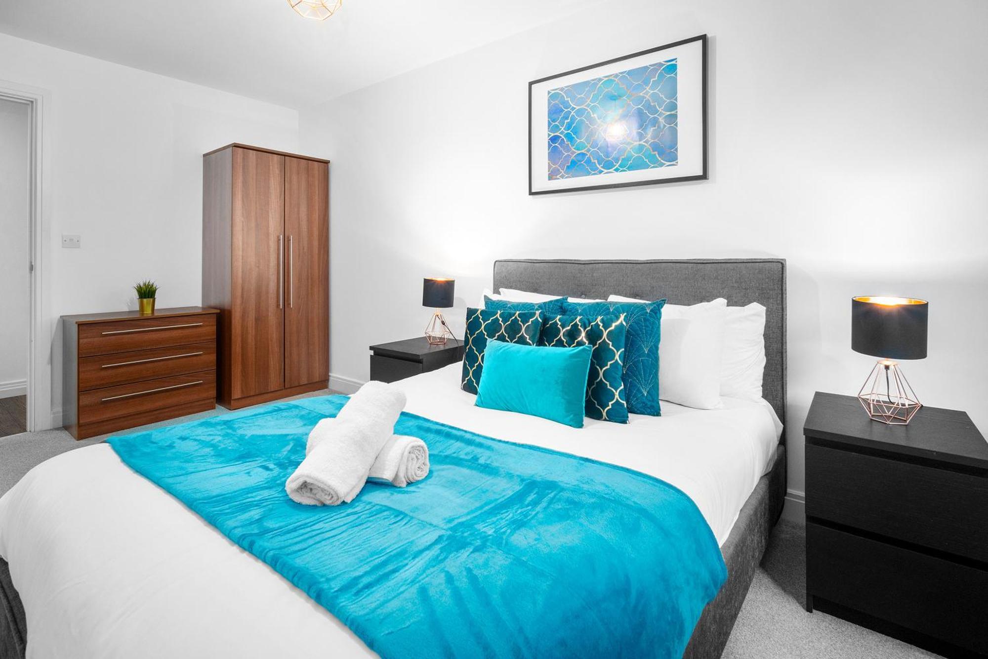 New Luxe Apartment - Secure Parking - Birmingham City Centre - Netflix - Wifi - Top Rated - 54M Экстерьер фото